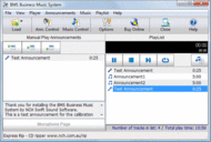 BMS Business Music System screenshot